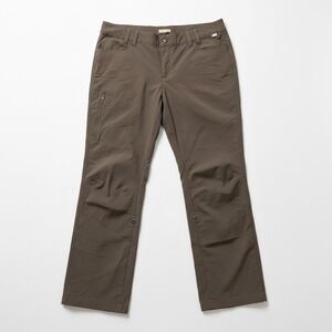 Ascend Convertible Hiking Pants Smokey Olive Khaki Size 16 Roll Up Cargo Pockets